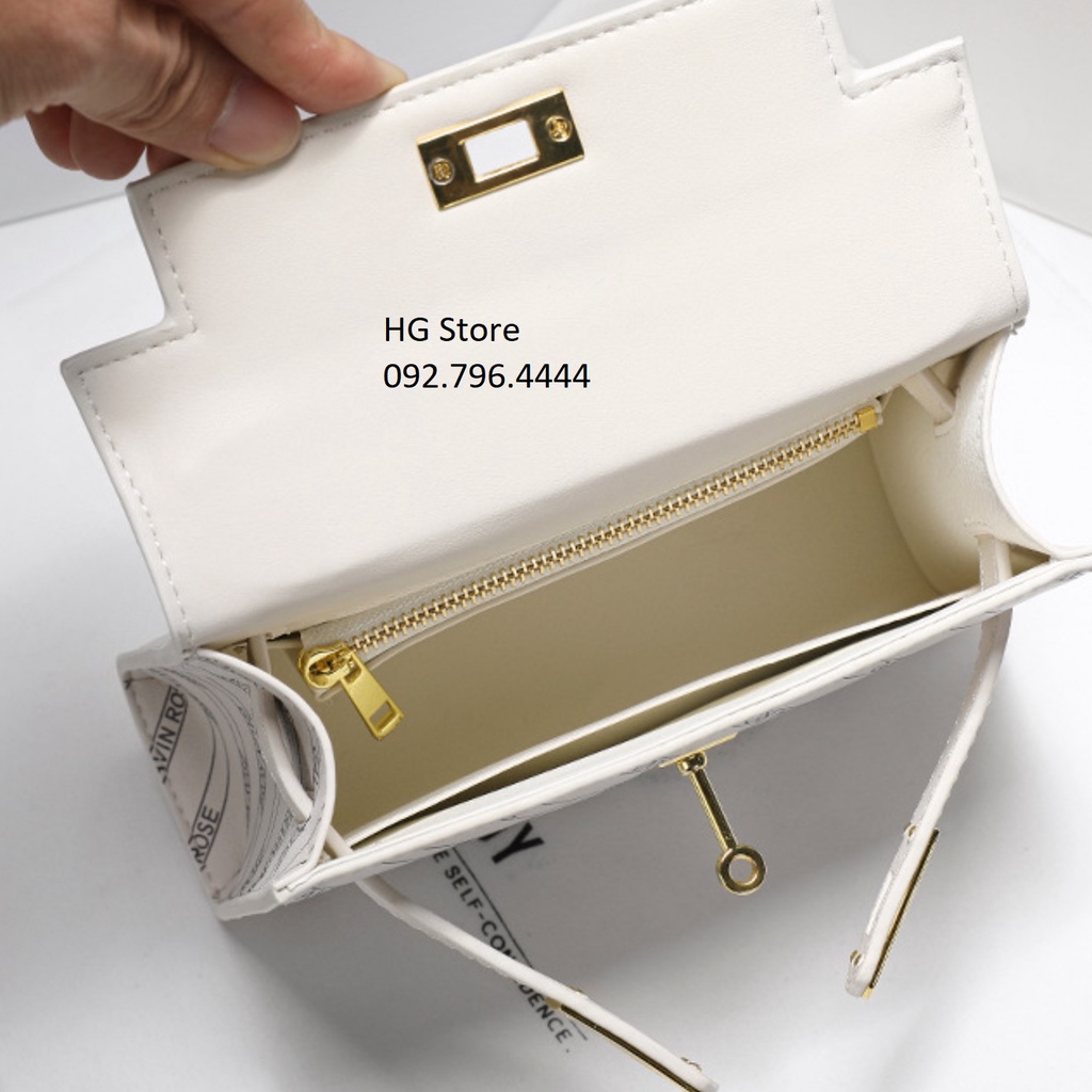 Túi Xách Nữ Mini Túi Xách Da Bò Cao Cấp(Da Thật  100%) FullBox IT012 Size 19.5cm Làm Quà Tặng, Sinh Nhật, Quà Biếu