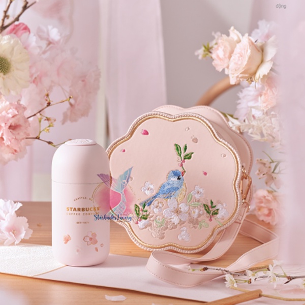Ly Starbuck giữ nhiệt bộ sưu tập sakura 2022 chính hãng