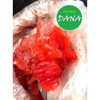 Nhân trung thu - Mứt gừng đỏ 100g