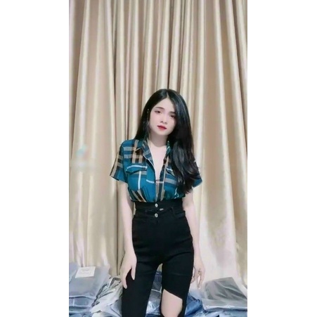 SƠMI CARO VẢI KATE MỀM