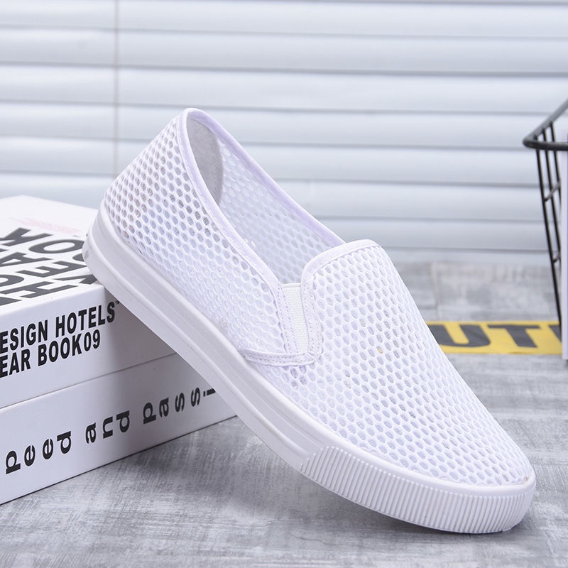 Giày Sandal Đế Mềm Phối Lưới Thoải Mái Chống Trượt Thời Trang Mùa Hè Dành Cho Mẹ Bầu