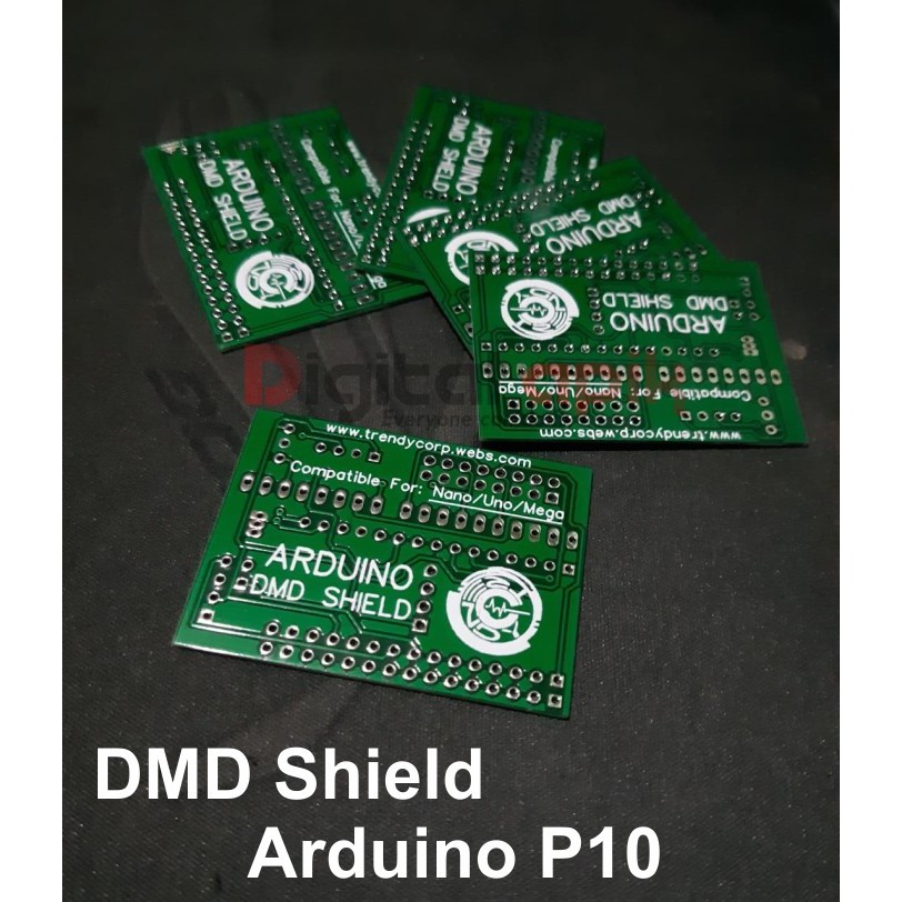 Bảng Mạch Pcb Dmd Shield P10 Jws Arduino Uno Nano Bluetooth Ds3231