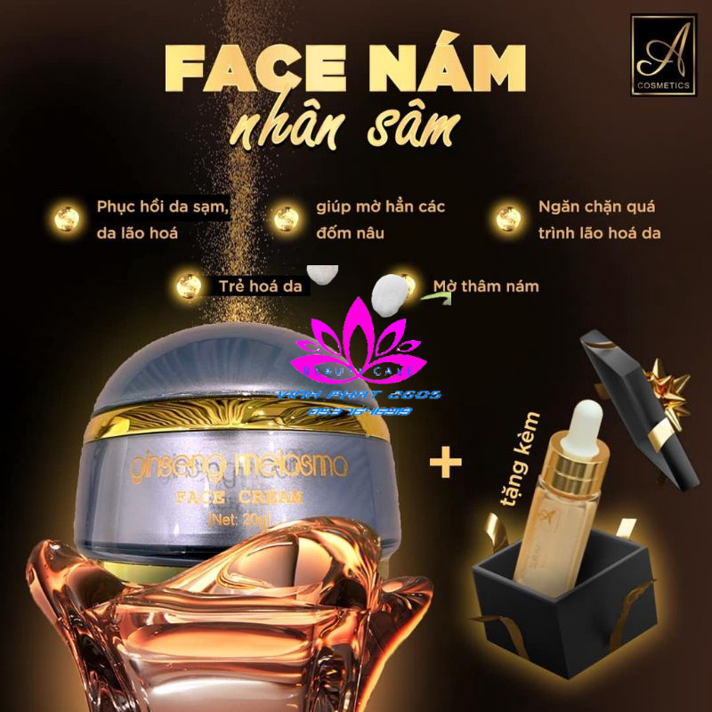 KEM FACE NÁM NHÂN SÂM A COSMETICS CHÍNH HÃNG