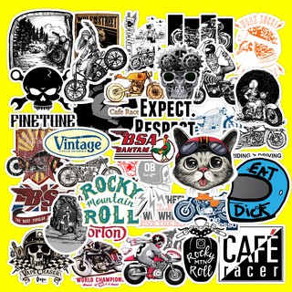 Sticker dán chống nước cao cấp CAFE RACER