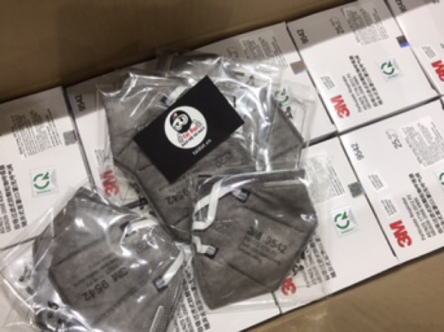 Khẩu trang lọc bụi N95 bảo vệ hô hấp 3M 9542