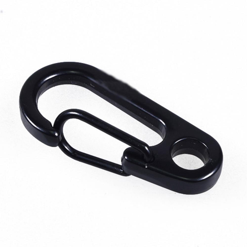 CACTU Pair EDC Outdoor Keychain Clip Tool Stainless Steel Carabiner
