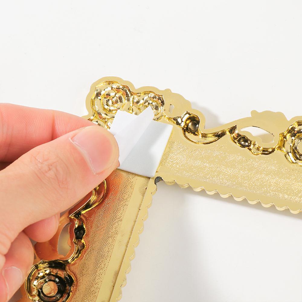 Vỏ Bọc Công Tắc Đèn SUSANS Viền Hoa Hồng Đơn / Đôi|Miếng Dán Tường Trang Trí