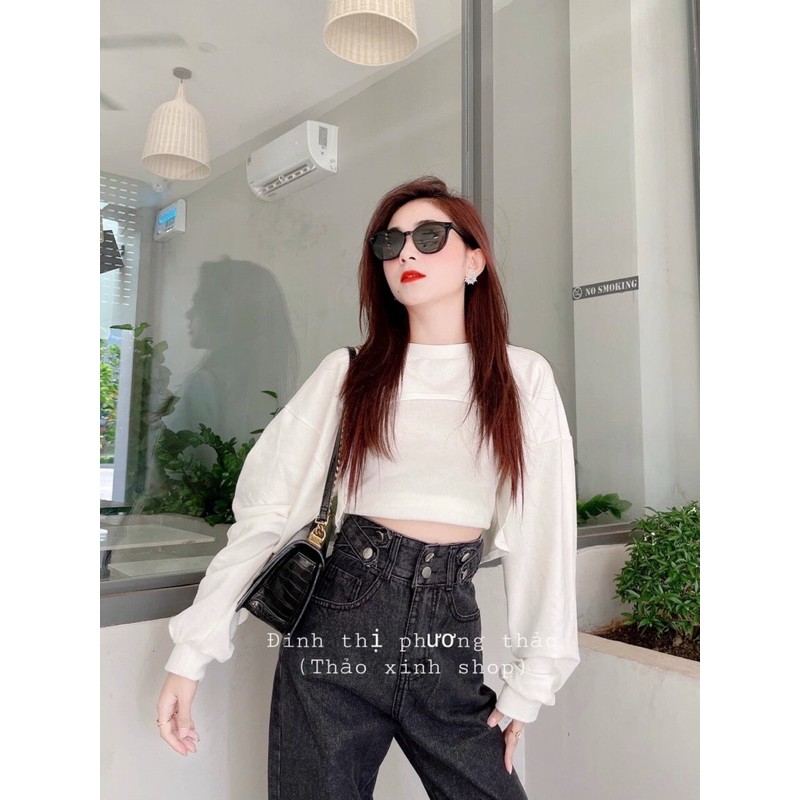 QUẦN JEAN BAGGY NỮ CẠP CAO PHỐI LƯNG KIỂU PHỐI DÂY CHÉO CÁ TÍNH MS 304 [CLIP THẬT] [FREESHIP] hàng loại 1, VẢI DÀY