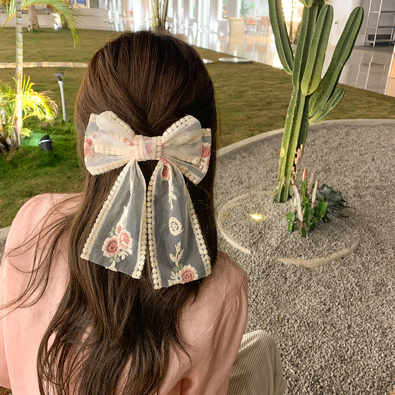 Kẹp Tóc Hình Hoa Hồng Xinh Xắn Dành Cho Nữ