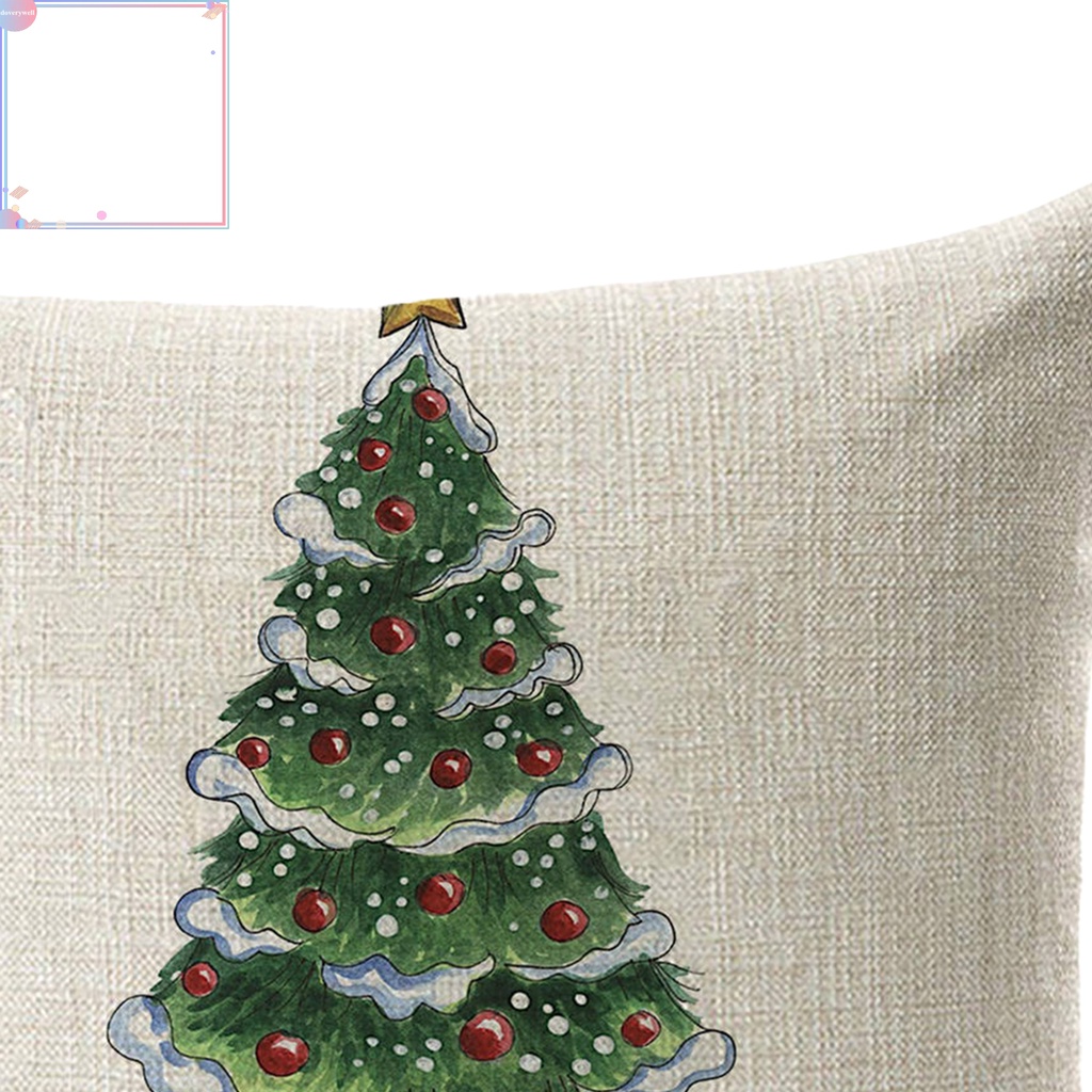 Vỏ gối họa tiết giáng sinh dễ thương bắt mắt sành điệu