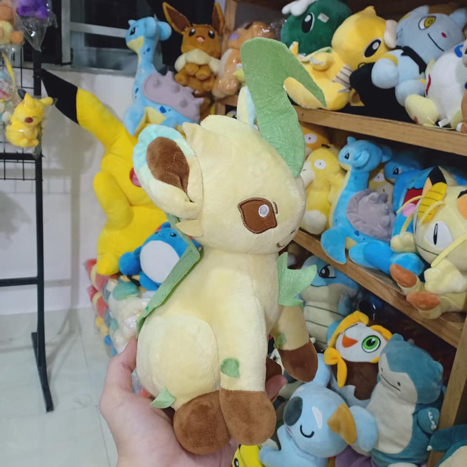 Gấu Bông Pokemon Evee hệ cỏ size trung