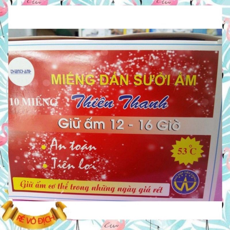 Miếng dán giữ nhiệt, giữ ấm thiên thanh