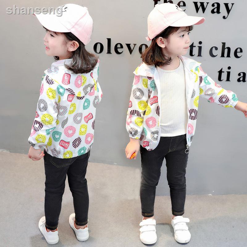 Áo Khoác Hoodie Có Khóa Kéo In Họa Tiết Hoạt Hình Phong Cách Phương Tây Thời Trang Thu Đông Cho Bé Gái