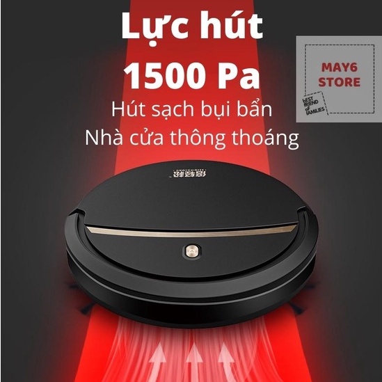 Robot hút bụi lau nhà thông minh, máy hút bụi không dây RS320 PRO MAY6