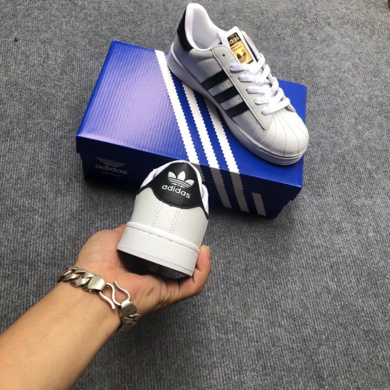 [Tặng hộp ,lọ tẩy giầy và dây giầy ]giày thể thao sò tem vàng nam nữ | BigBuy360 - bigbuy360.vn