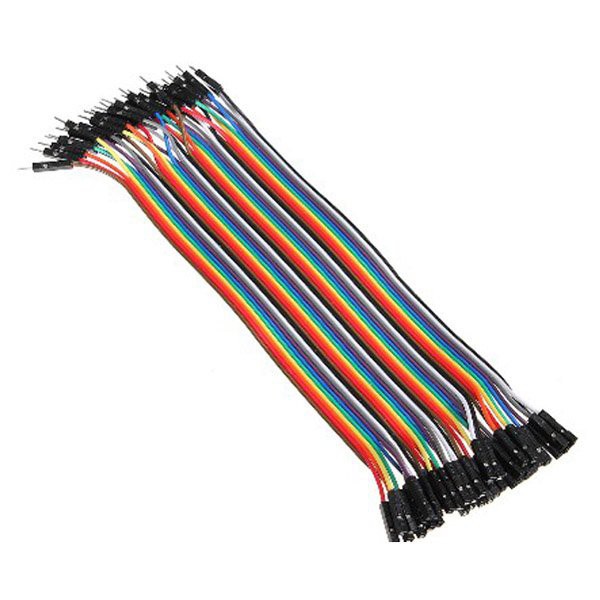 Dây Cắm Breadboard Đực Cái 10cm-20cm-30cm Bó 10 Sợi Đơn Loại Tốt (M-F Jumper Wire)(10 sợi)