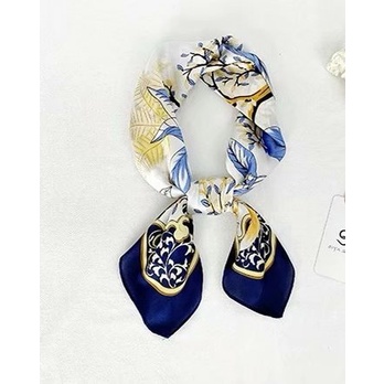 Khăn Choàng Cổ Vuông 70CM(27.5*27.5 Inches) WJ1026-37 Chất Liệu Lụa