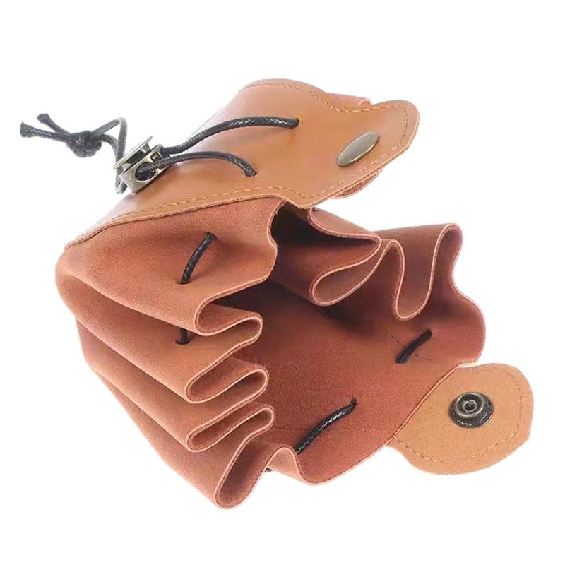 Túi Da Dây Rút Thiết Kế Dễ Thương Dùng Để Đựng Tiền Xu / Ý Tưởng Trong Đóng Vai