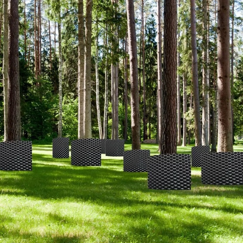 50m bầu v6 cao 40cm độ dày 0,7mm , bầu  quây cây thông minh , bầu chậu  ươm trồng cây, lưới quây cây