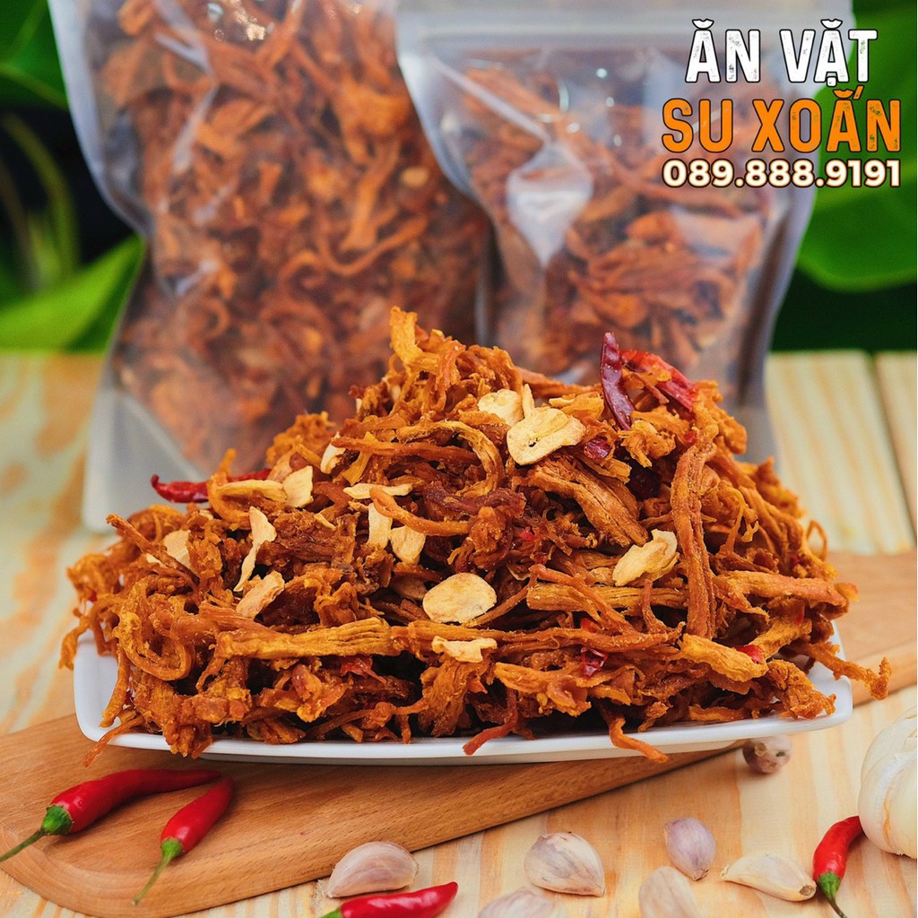 Khô heo cháy tỏi ớt Ăn Vặt Su Xoắn | BigBuy360 - bigbuy360.vn