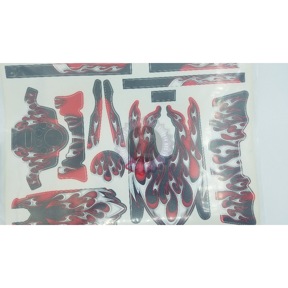 SKIN DÁN TRANG TRÍ TAY ĐIỀU KHIỂN  FUTABA 4PK - 4PKS - 4PKSR