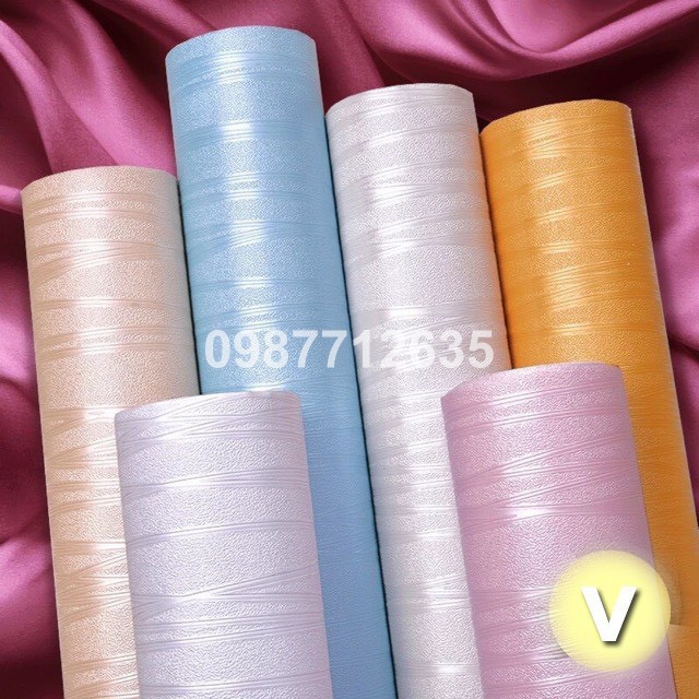 10M giấy dán tường Hàn Quốc sẵn keo vân nổi (kt: dài 10m x rông 45cm = 4,5m vuông/ cuôn) hàng đẹp, chất lương . | BigBuy360 - bigbuy360.vn