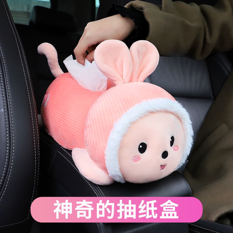 Hộp Đựng Khăn Giấy Dạng Treo Dễ Thương Trang Trí Nội Thất Xe Hơi