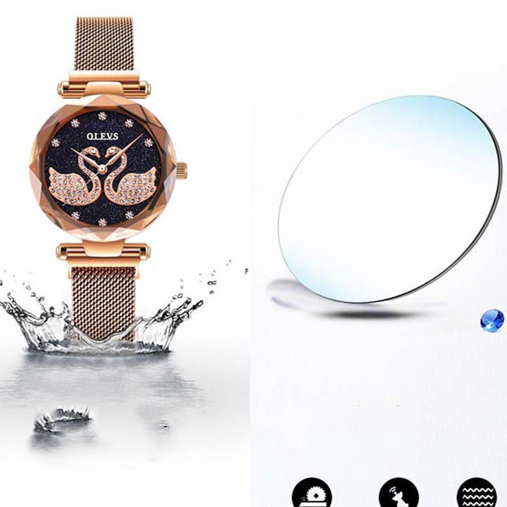 [Mã FAMAYFA2 giảm 10K đơn 50K] Đồng Hồ Nữ OLV7213 Dây Thép Hàng Chính Hãng Thiết Kế Độc Đáo Sang Trọng | BigBuy360 - bigbuy360.vn