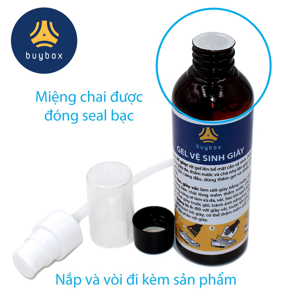 Gel vệ sinh giày và giặt giày (100ml) - buybox - BBPK59