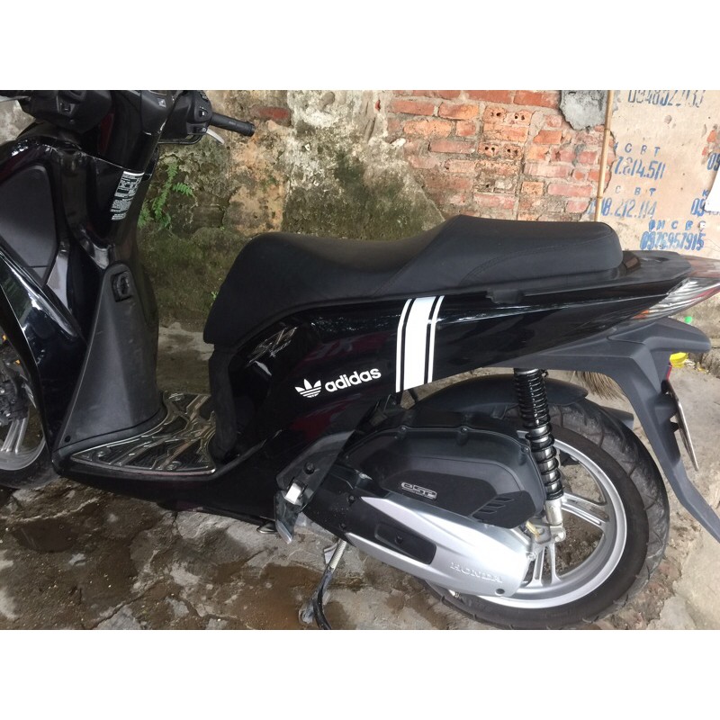 tem adidass xe sh 2012-2020 màu trắng