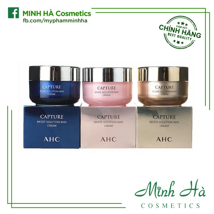 Kem dưỡng AHC Capture Solution Max Cream