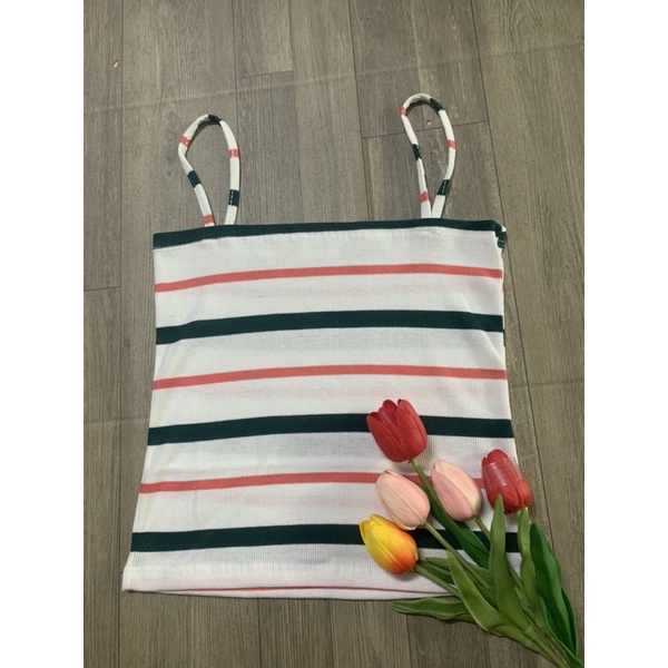 Áo 2 dây ngang sọc form dưới 53kg