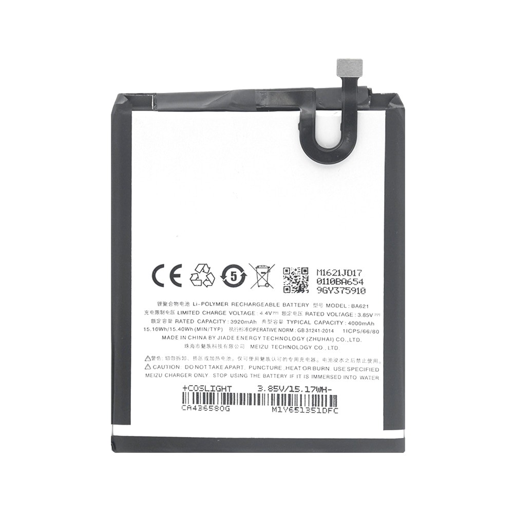 Điện Thoại Meizu M5 Note Note 5 3.85v 4000mah Ba621 Ba-621 Ba 621