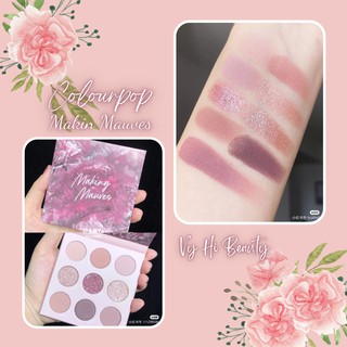 Bảng mắt Colourpop Making Mauves 9 ô