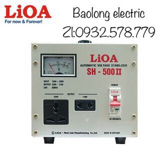 Ổn áp 1 pha lioa SH-500