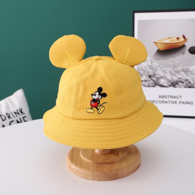 Nón Bucket Tai Chuột Mickey Đáng Yêu Cho Bé