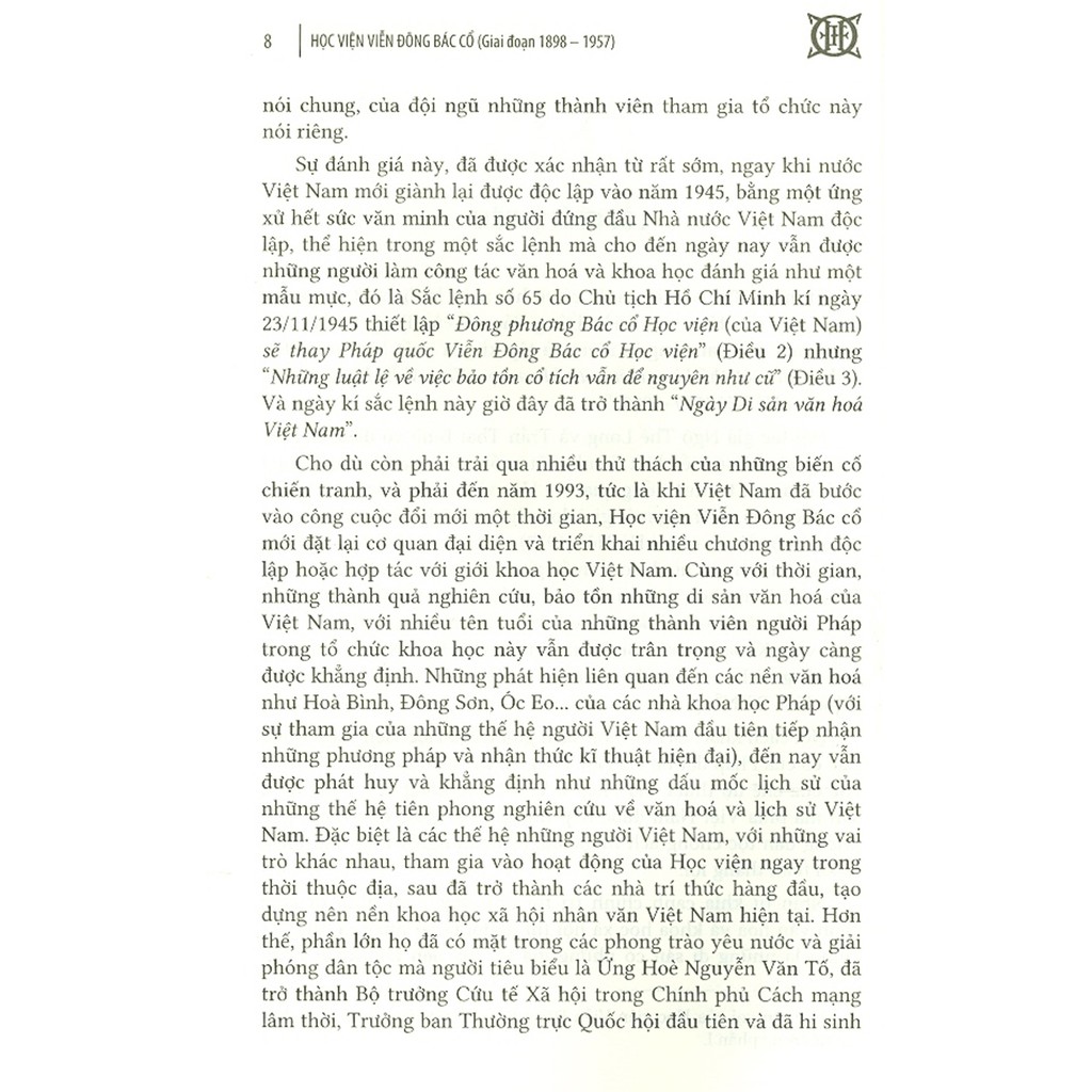 Sách - Học Viện Viễn Đông Bác Cổ (Giai Đoạn 1898-1957) (Bìa Cứng)
