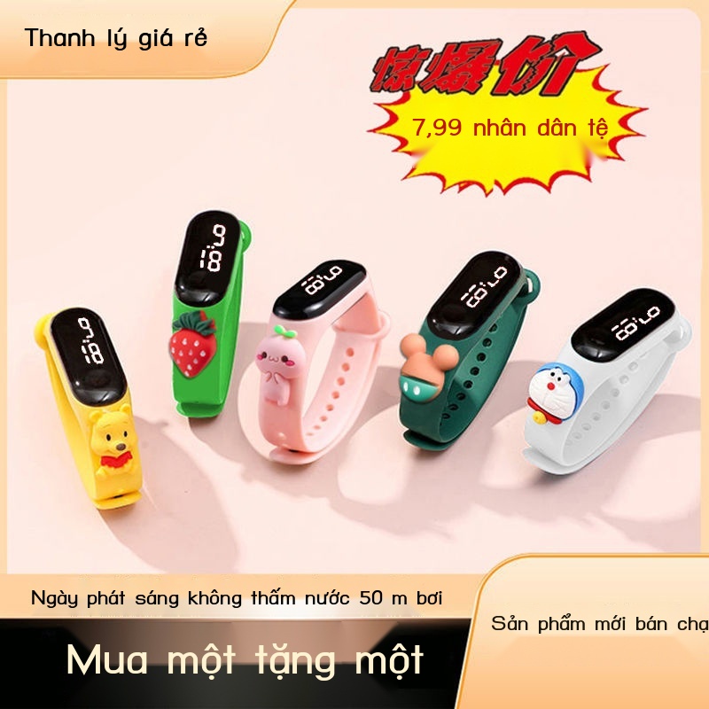 ∏♂✠Đồng hồ thời trang nam nữ cảm ứng cao cấp sang trọng cho giới trẻ, dây mềm đeo êm tay, mặt số dể dàng xem giờ