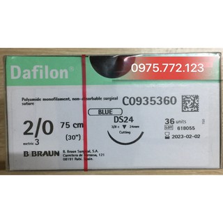 CHỈ KHÂU THẨM MĨ DAFILON 2/0 (Giá 1 sợi)