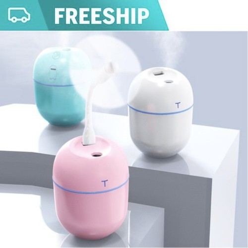 GIÁ SỈ  Máy Phun Sương Tạo Độ Ẩm Mini Để Bàn Sạc Usb Tiện Dụng