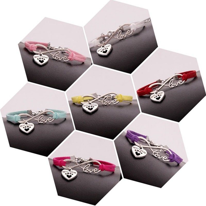 Vòng tay hình chân chó dễ thương làm quà tặng