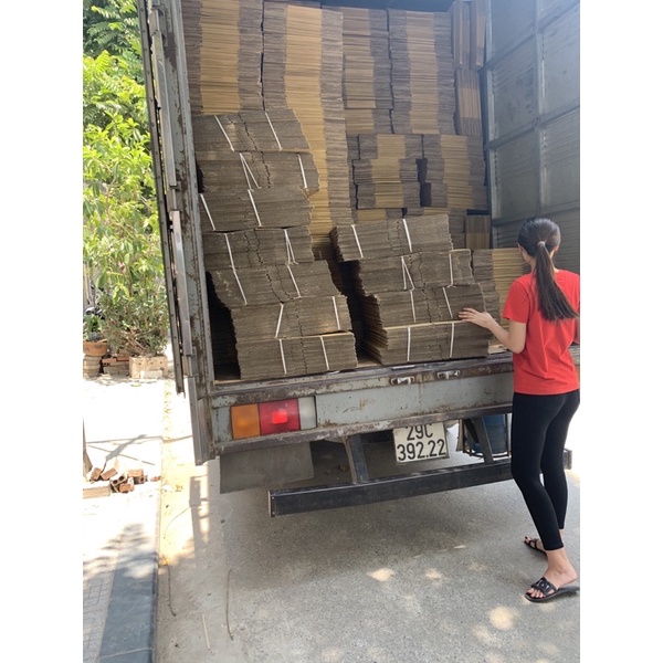 BỘ 40 HỘP 25X20X10 HỘP CARTON,THÙNG GIẤY AN HẢO 3 LỚP SIÊU CỨNG ĐÓNG GÓI HÀNG HÓA ĐA NĂNG