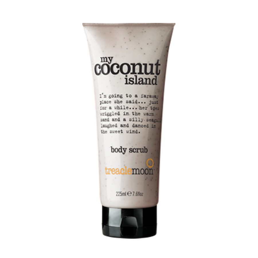Tẩy da chết toàn thân tinh dầu dừa Treaclemoon 225ml - My Coconut Island Body Scrub