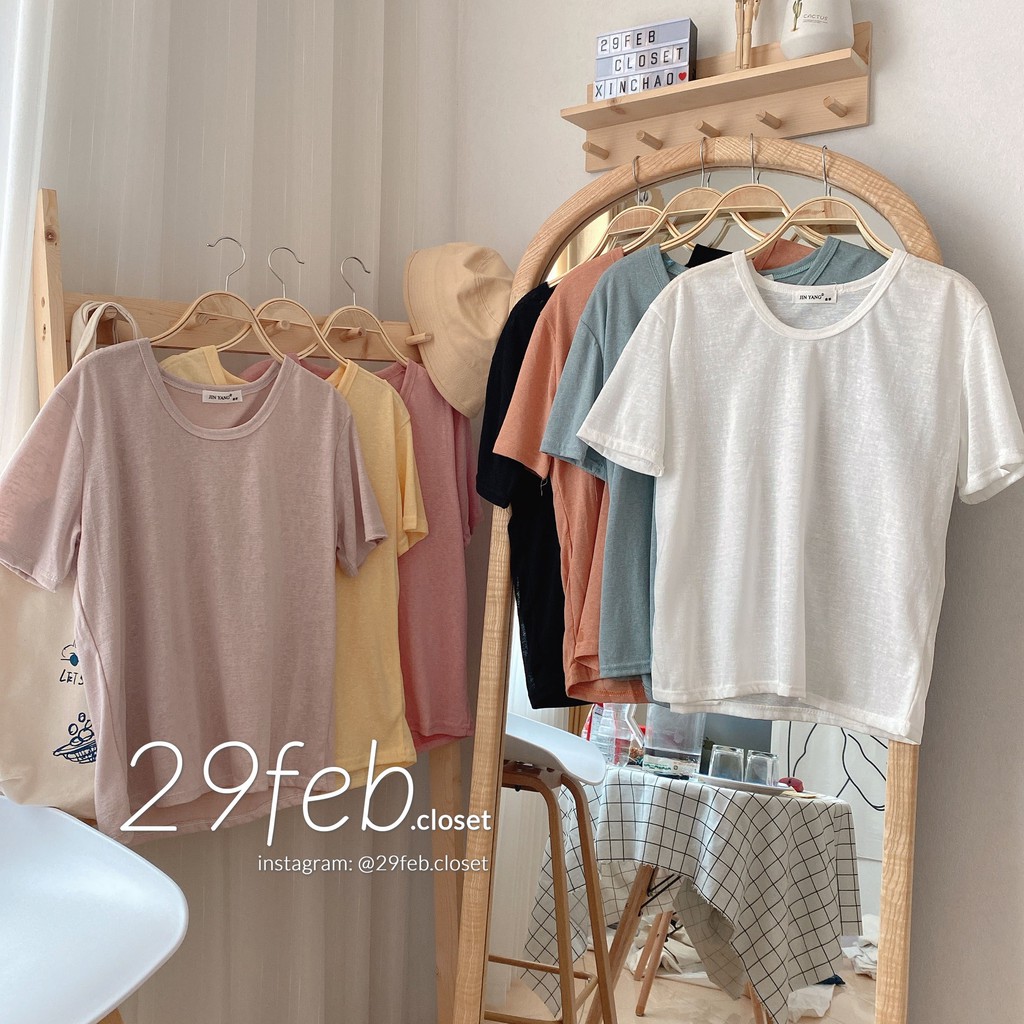 Áo phông giấy nhiều màu (Ảnh thật)