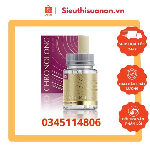 Thực phẩm che chở hiện trạng sức khỏe Chronolong – 30 viên/hộp