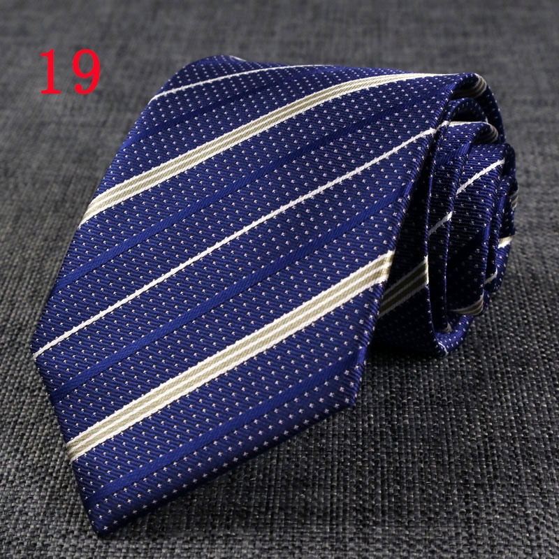 Cà Vạt 8CM Họa Tiết Sọc Thời Trang Lịch Lãm Cho Nam