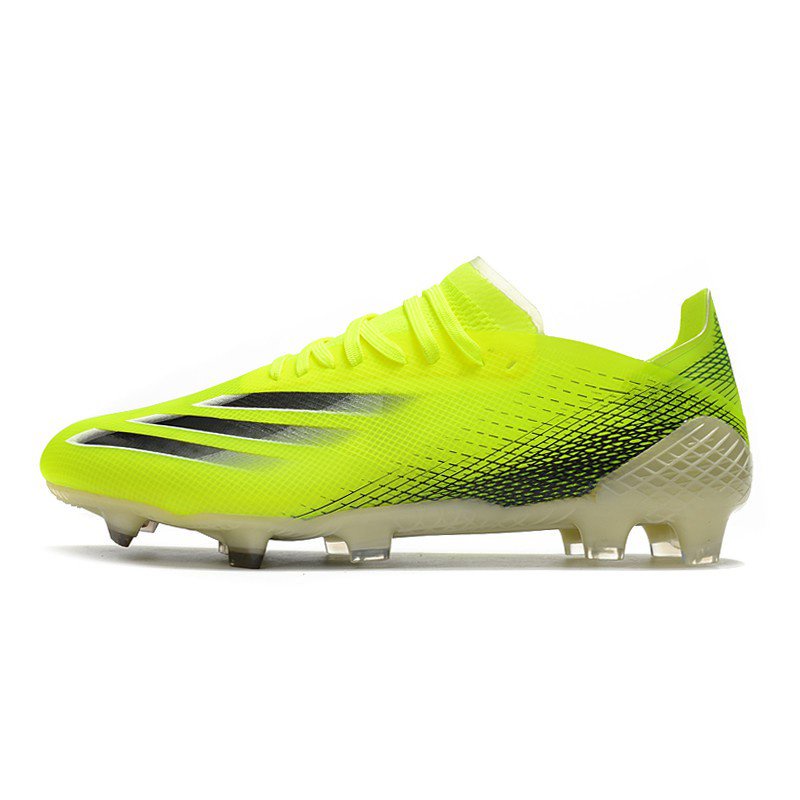 Adidas X GHOSTED. Fg Giày Đá Bóng Màu Vàng Dạ Quang Siêu Nhẹ 1 FG