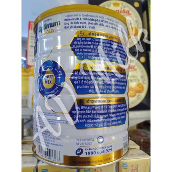 Sữa Optimum Gold 4 1,45kg OPTI MIX