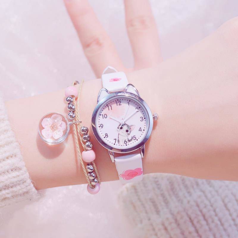 hồ đồng Đồng hồ trẻ em Girls Girls Trường tiểu học Học sinh trung học phổ thông Phiên bản Hàn Quốc của con trỏ cô gá | BigBuy360 - bigbuy360.vn