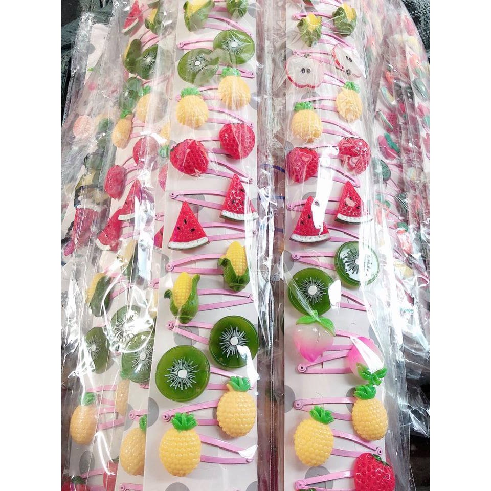 SET 2 CỘT TÓC TRÁI CÂY CAO CẤP CHO BÉ CUTE